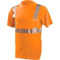 Occunomix OccuNomix Standard Wicking T-Shirt W/ Pocket, Class 2, ANSI, Hi-Vis Orange, 2XL, LUX-SSETP2-O2X LUX-SSETP2-O2X